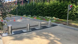 Комплекс противотаранных боллардов УНИАР