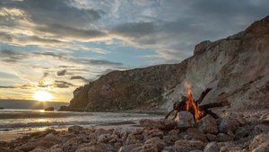 Таймлапс "Один день на Байкале от рассвета до заката"