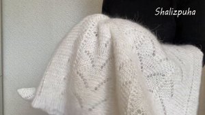 ( цена 6000 р) Белый пуховый жилет. Местный козий пух. Ватсап 89878517644    #жилеты #shortvideo