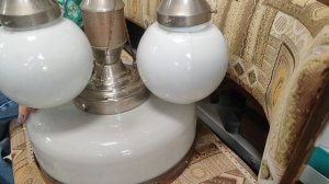 Люстра Сталинский ампир целая редкость! с большим плафоном