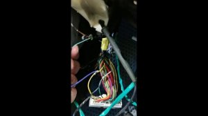 Установка сигнализация с автозапуском Hundai Elantra 3. Часть 5 подключение 18 контактного разьема