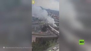 مصرع 3 أشخاص وإصابة العشرات في انفجار صهريج غاز في المكسيك