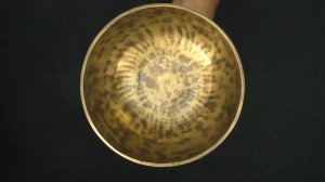 Поющая чаша Full Moon 21,5 см, Фа# 182 Гц , До 536 Гц