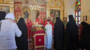 Божественная Литургия. Таинство Евхаристии - в Часовне Обретения Главы Иоанна Крестителя