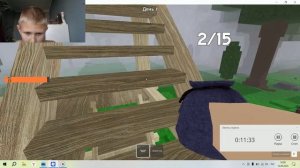 Роблокс. 99 ночей выживание. играю один