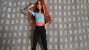 Обзор на Рыжую Барби из безграничных движений-Barbie Made To Move