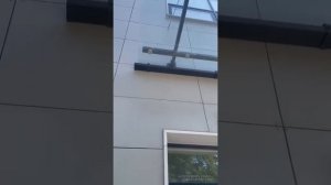 Стеклянные козырьки для учебного корпуса по адресу г. Москва, 2-я Пугачевская ул., д. 12а