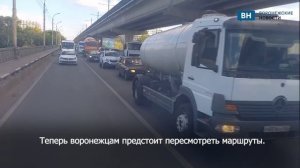 Автомобилисты застряли на Остужева