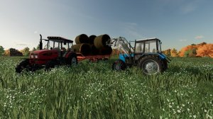 ПЕРЕВОЗКА ТЮКОВ  FARMING SIMULATOR 22 ЧАСТЬ 2