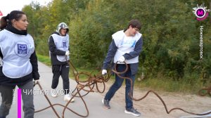 Экозабег «Чистые игры» прошёл в Нижневартовске