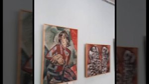 Выставка живописи Валентина Захарова в Тульской областной научной библиотеке. 12/09/2025