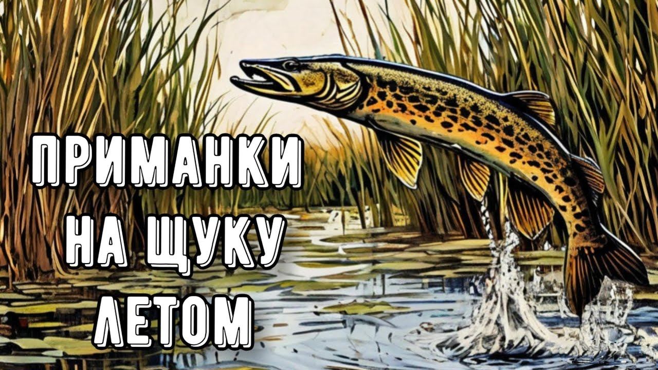 ТОП-10 приманок на ЩУКУ летом! На что ловить щуку в жару смотреть онлайн