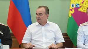 Вениамин Кондратьев встретился с казачьими семьями Краснодарского края