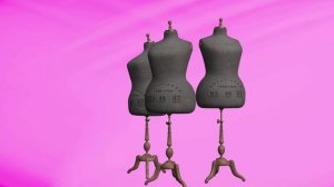 Historical mannequins: bust 48, waist 37