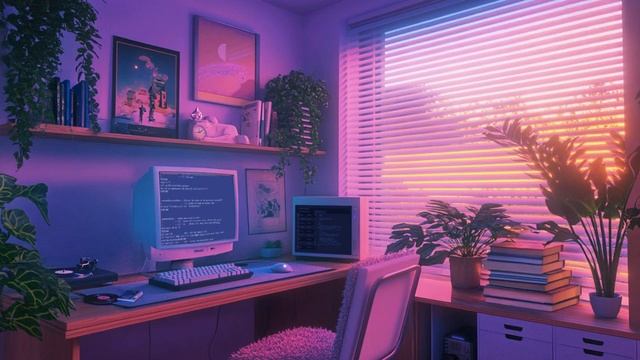 Vaporwave Coding Mix Vol V - Feels Like We’re BACK TO 1984
