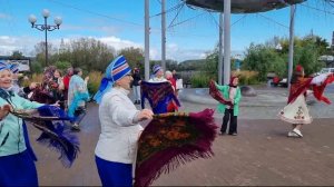 Акция «Искры». В платочках вся краса