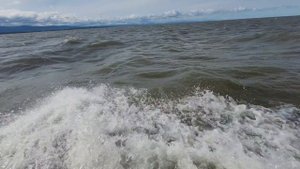 День 2. Переходим Байкал с бухты Песчаная в Бухту Таланки, Буряти. Дельта Селенги. Шторм.