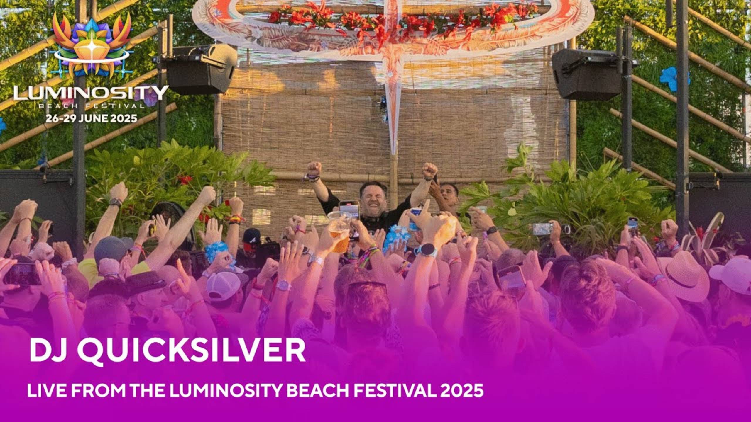 DJ Quicksilver live at Luminosity Beach Festival 2025 #LBF25