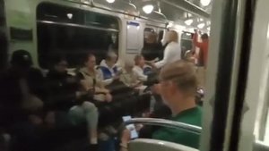 Петербургское метро. Перегон "Пл. Восстания - Пл. Ленина" (с закрытой "Чернышевской") 2022 год