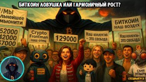 Биткоин ловушка или гармоничный рост Вайкофф и капитализация BTC. Что происходит
