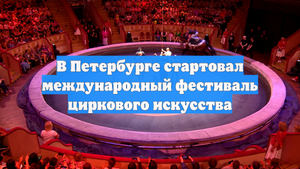В Петербурге стартовал международный фестиваль циркового искусства