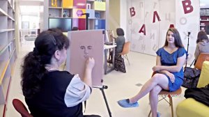 Работа художников-портретистов ~ Валдай