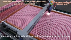 Стегальная одноигольная машина проходного типа JK-LXHF