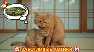 Заботливые котики спешат на помощь 😸😹😻 (327)