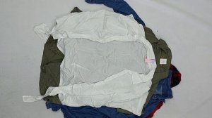 38836 Блузки рубашки женские дл. рукав, 4пак, 85402, секонд (cream) оптом