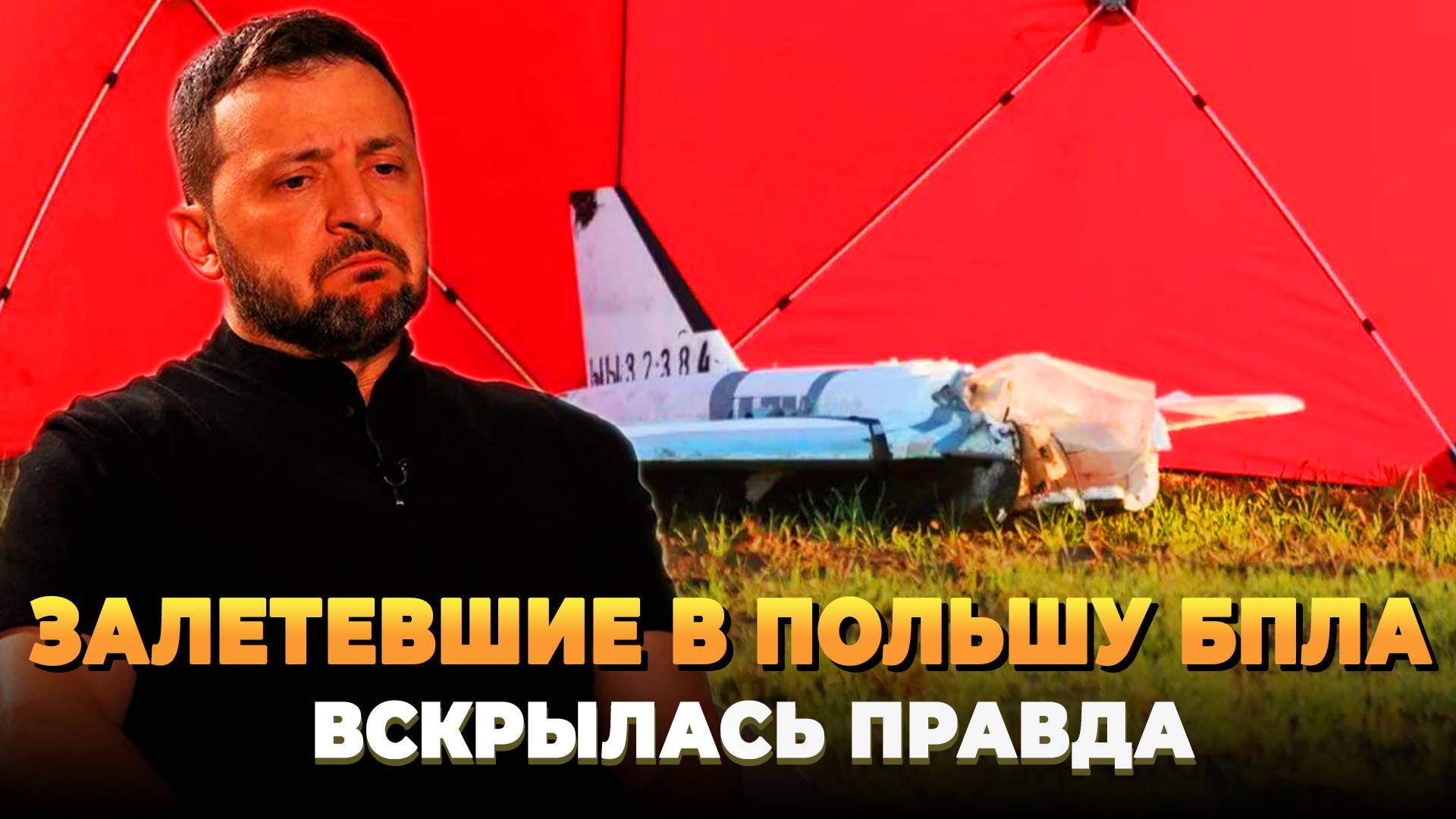 Залетевшие в Польшу БПЛА - Цирк для одного зрителя