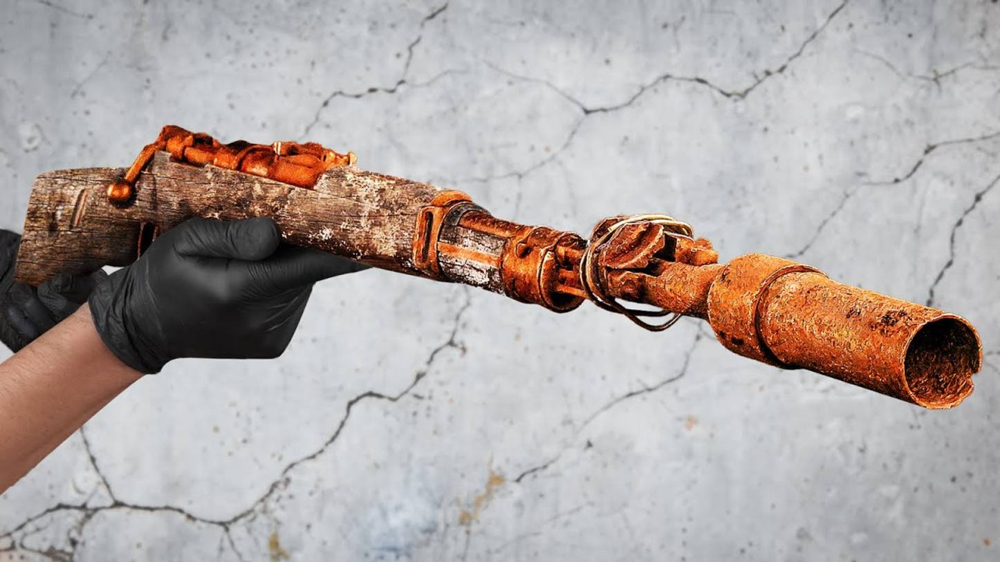 НАШЁЛ СТАРЫЙ MAUSER K98! Восстановление Легендарной Винтовки 🔥 смотреть онлайн