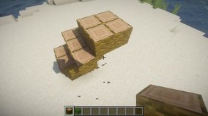 Как построить пальму в майнкрафте.