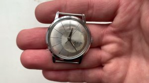 Видеообзор на раритетные часы Ракета-первый Коперник с механизмом Россия 2609 начала 1970-х ПЧЗ