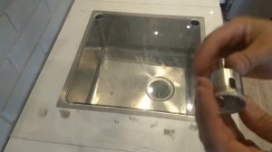 Врезка мойки из столешницы из плитки своими руками