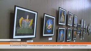В Саранске представили проект Александра Митронина «Садится солнце»