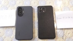 Распаковка и обзор POCO F7 и сравнение с Xiaomi 11 Lite 5G NE.