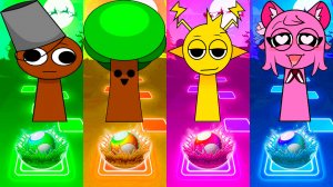 Coffin Dance Спрунки 77 уровень - Мультики про Спрунке | МУЛЬТФИЛЬМЫ SPRUNKI в Tiles Hop