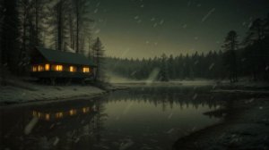 TRANQUIL ｜ 1 Hour of Relaxing Ambient Music with Howling Wind & Blowing Snow