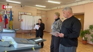 Ветеран СВО Константин Кутейников проголосовал в Тамбове