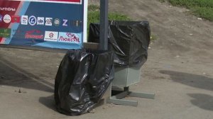 Автобусные и трамвайные остановочные павильоны Бийска приводят в порядок (Бийское телевидение)