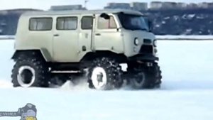 УАЗ БУХАНКА на больших Колёсах
