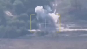 Видеокадры освобождения Нашей Армией н. п. Сосновка в Днепропетровской области