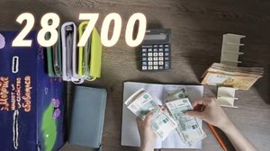 1|Марафон "100 дней без покупок" распределение денег по конвертам 28700