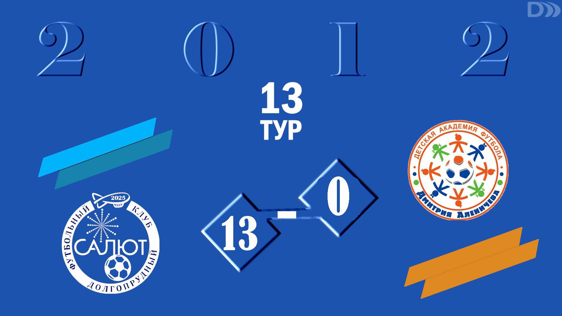 ФСК Салют 2012  13-0   Ак. Аленичева 2012