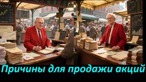 Причины для продажи акций (Уоррен Баффет)