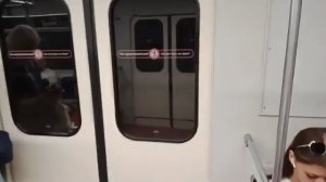 Петербургское метро. Вагон 81-541.9 № 11525 с "Казанским салоном"