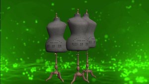 Historical mannequins: bust 50, waist 36