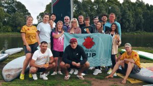 Прогулка на SUP-досках по р.Тойма.