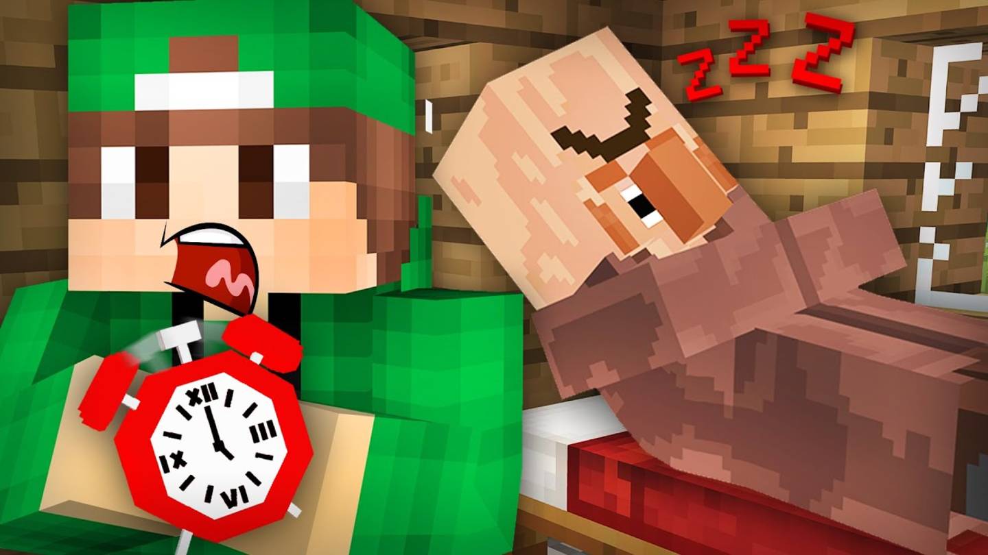 НИКОГДА НЕ БУДИ ЭТОГО ЖИТЕЛЯ В МАЙНКРАФТ   Риколит Minecraft