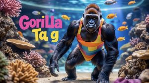 Я Горилла в АКВАПАРКЕ